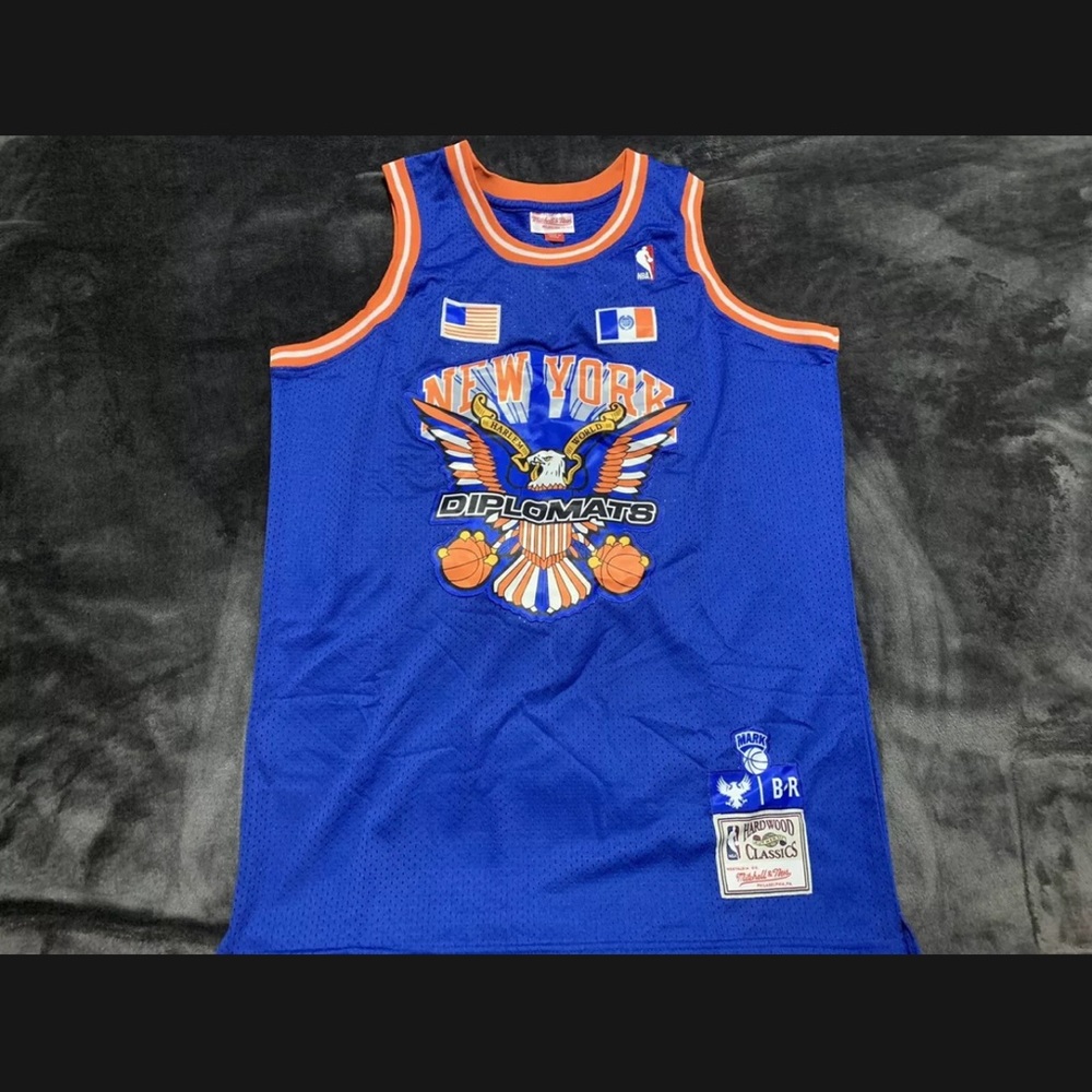 Mitchell & Ness X Diplomats X Bleacher Report X New York Knicks Jersey
